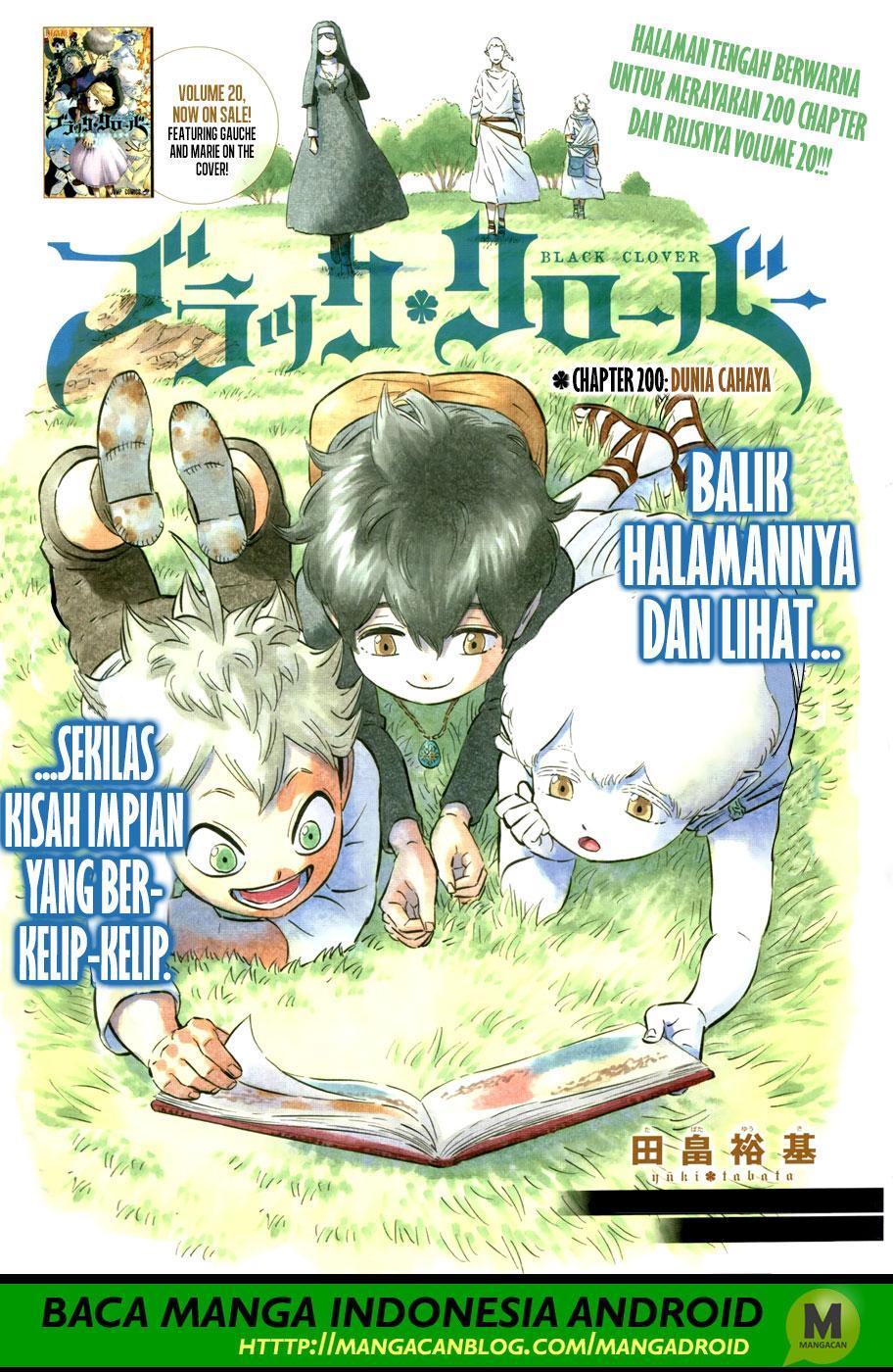 Read Black Clover id Manga Online