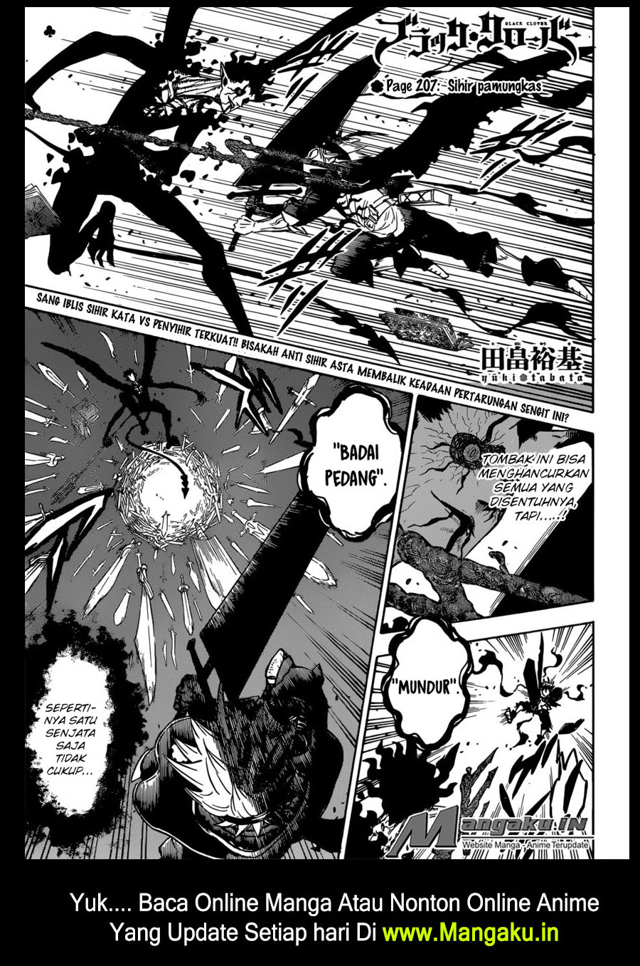 Read Black Clover id Manga Online