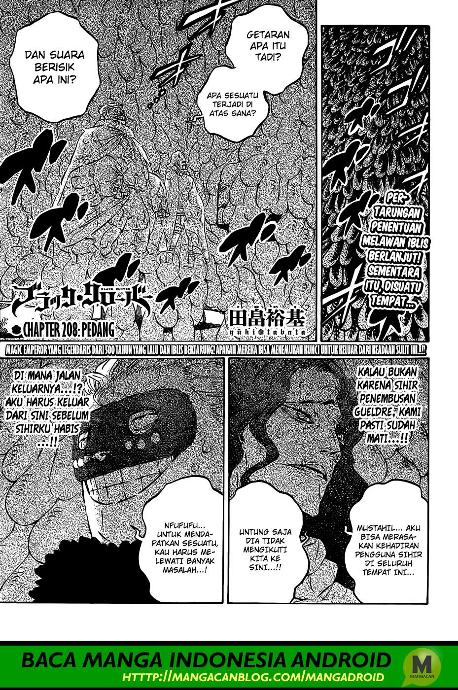 Read Black Clover id Manga Online