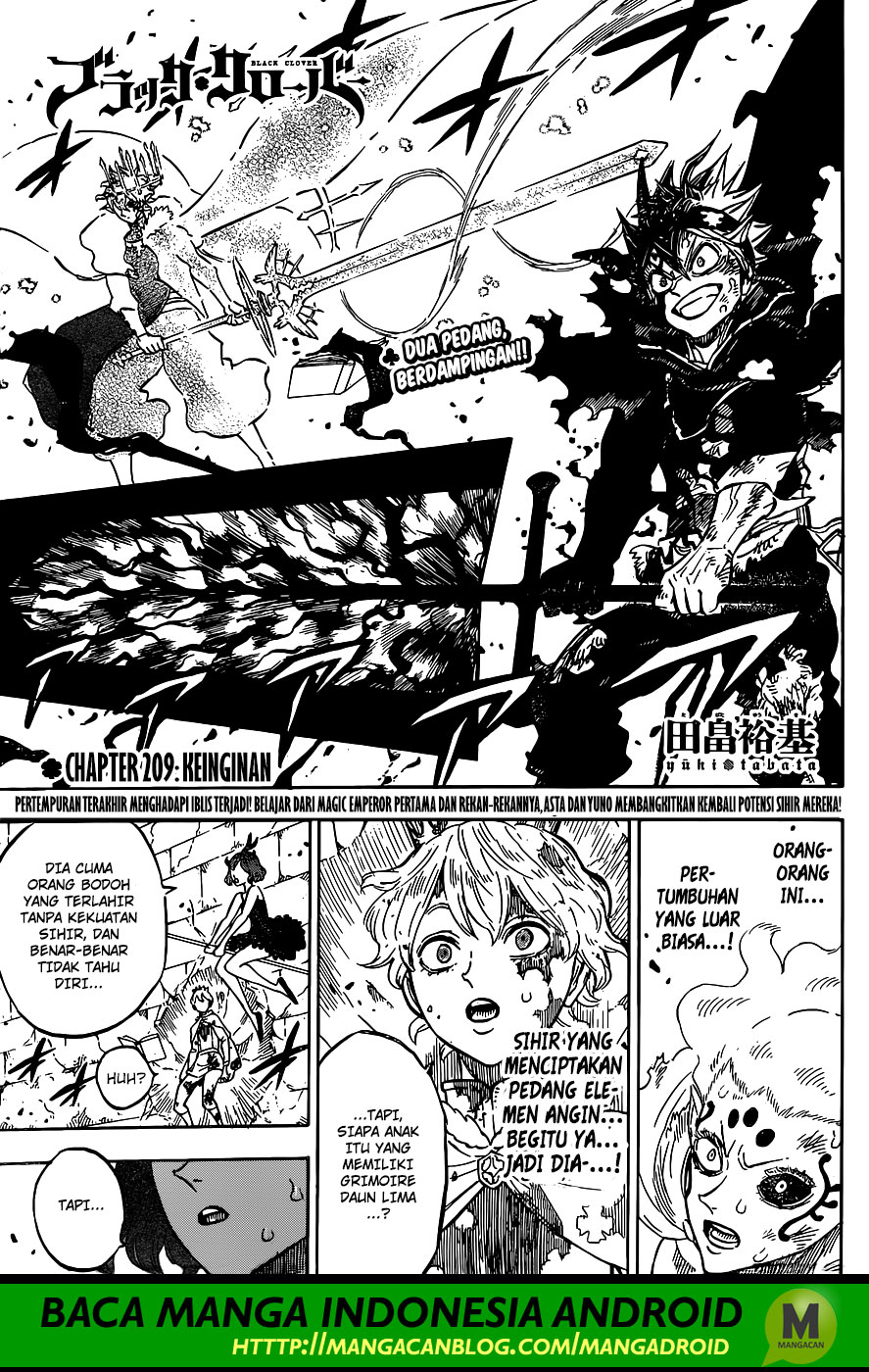 Read Black Clover id Manga Online