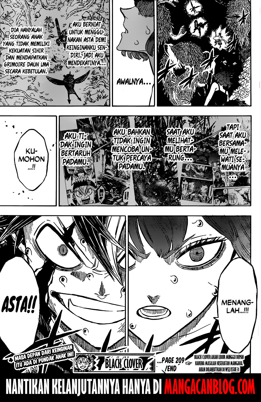 Read Black Clover id Manga Online