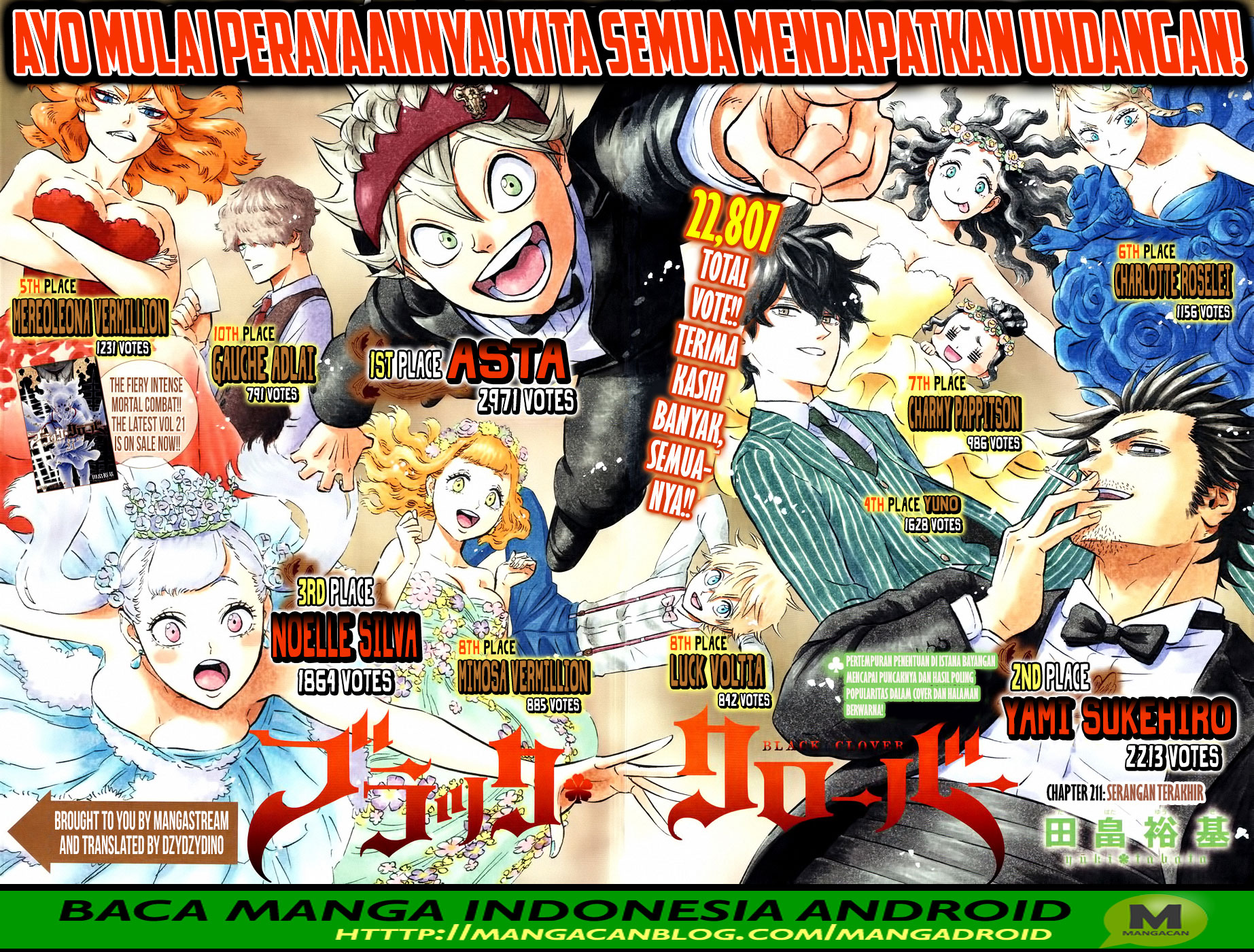 Read Black Clover id Manga Online