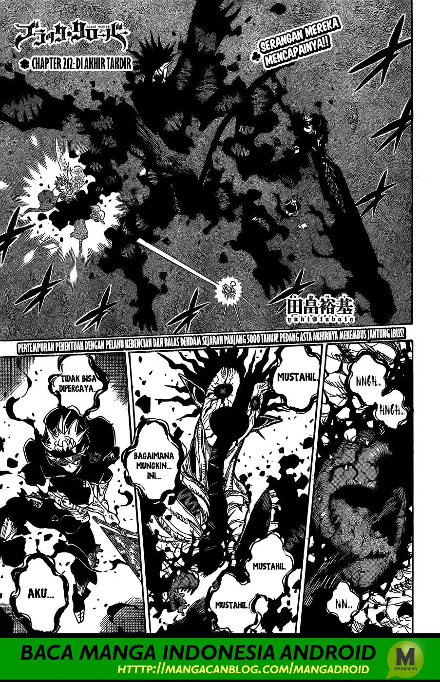 Read Black Clover id Manga Online