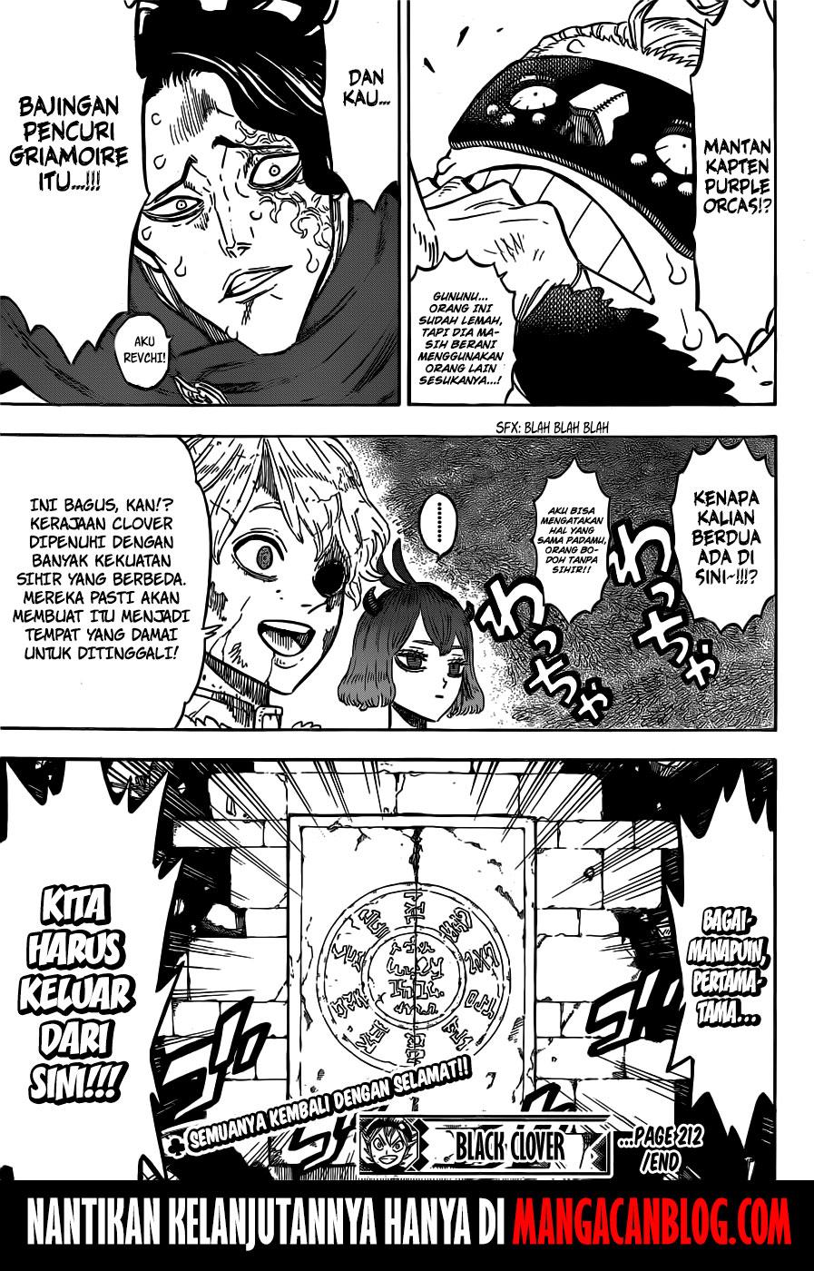 Read Black Clover id Manga Online