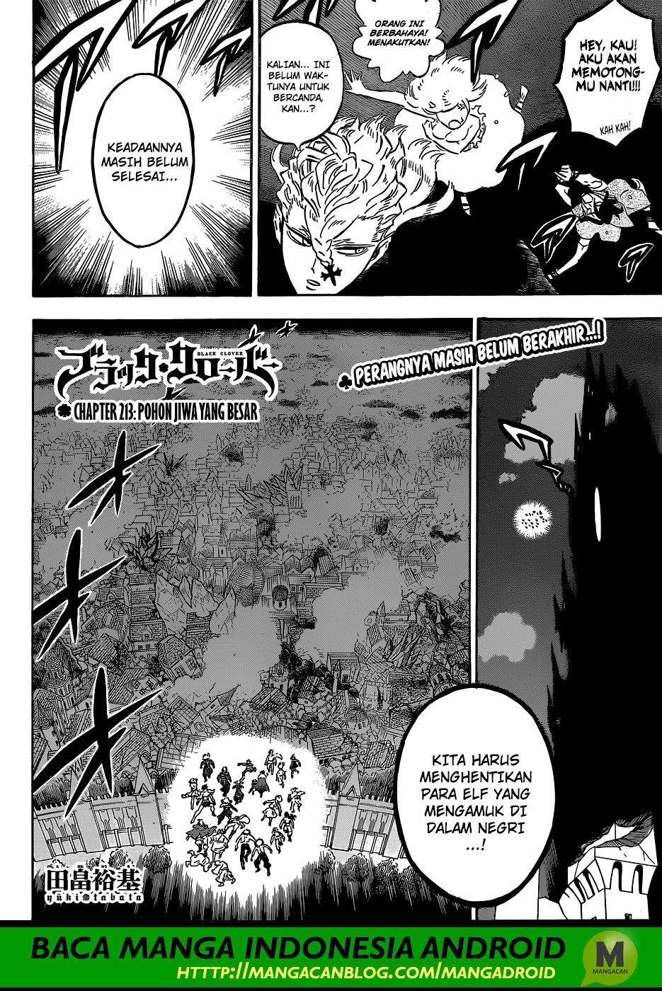 Read Black Clover id Manga Online