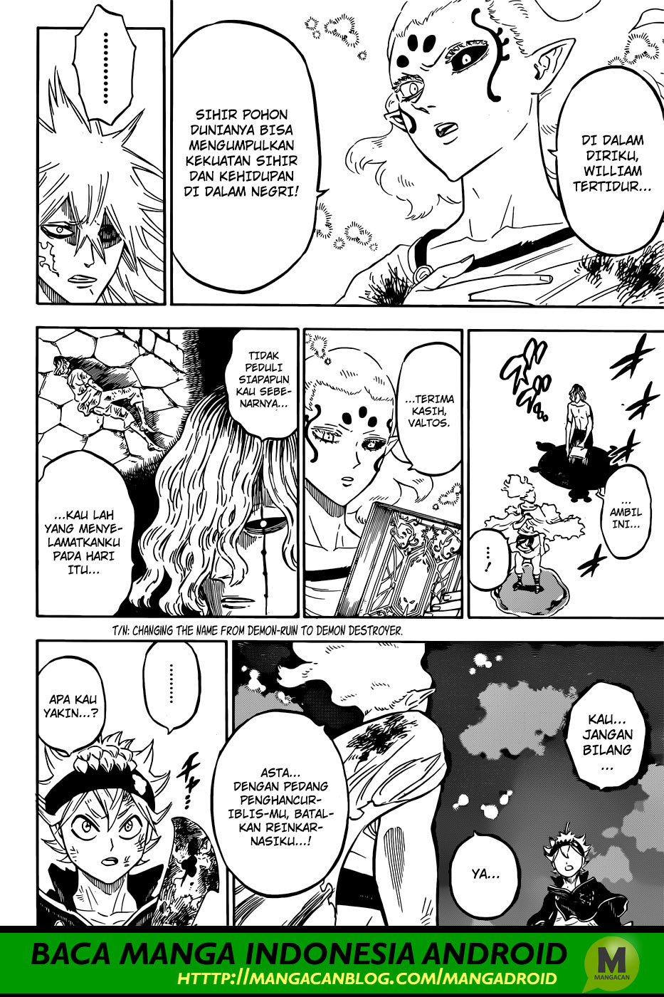 Read Black Clover id Manga Online