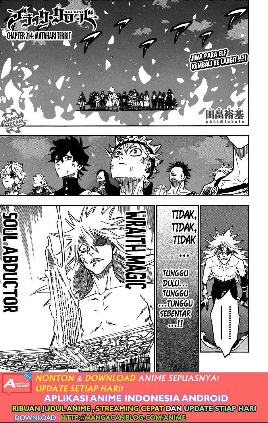 Read Black Clover id Manga Online