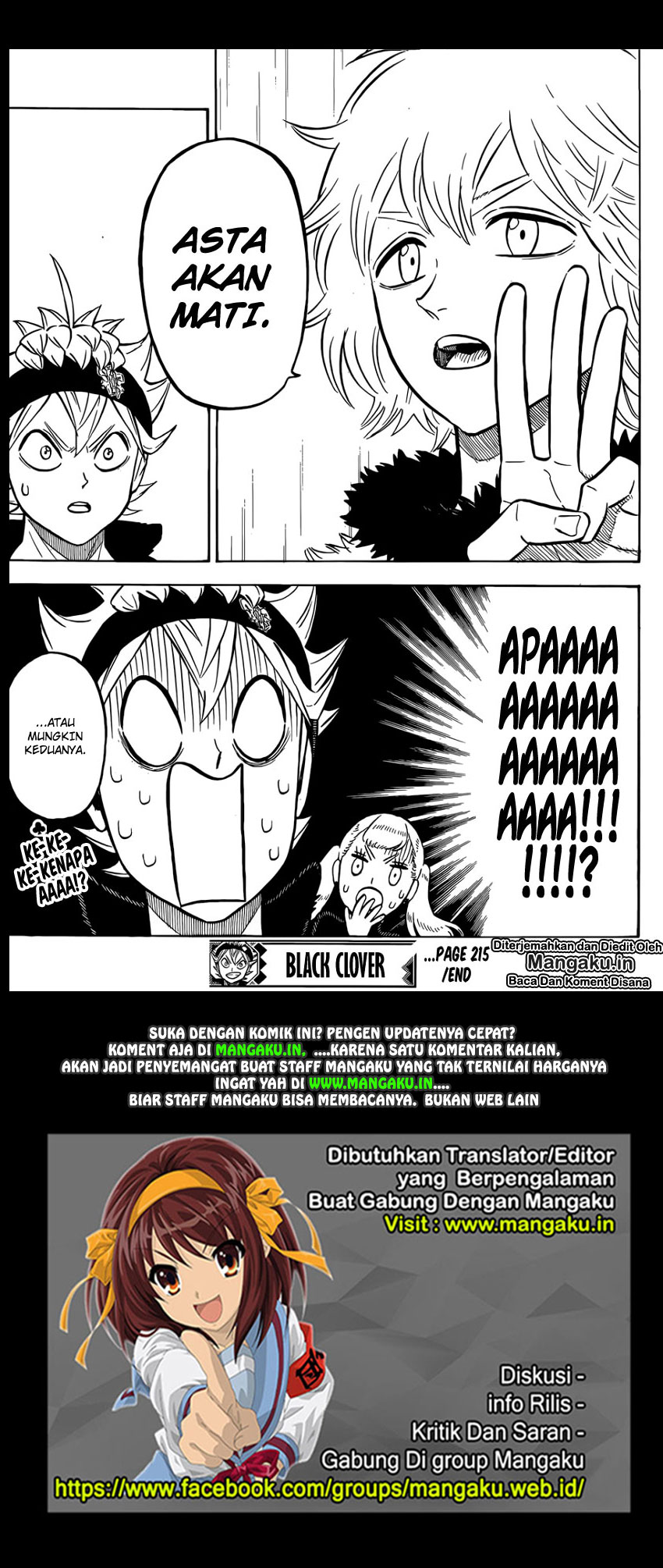Read Black Clover id Manga Online