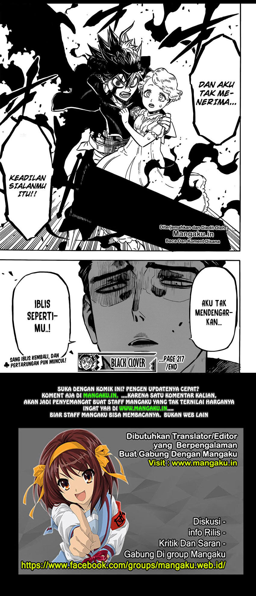 Read Black Clover id Manga Online