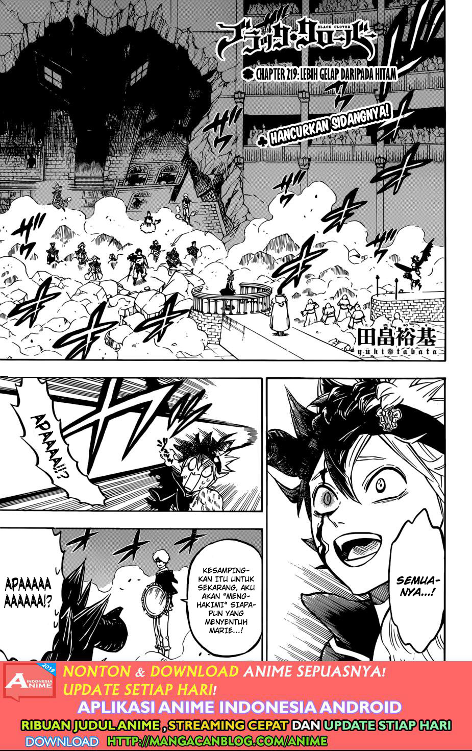 Read Black Clover id Manga Online