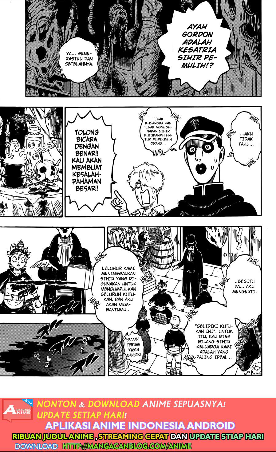 Read Black Clover id Manga Online