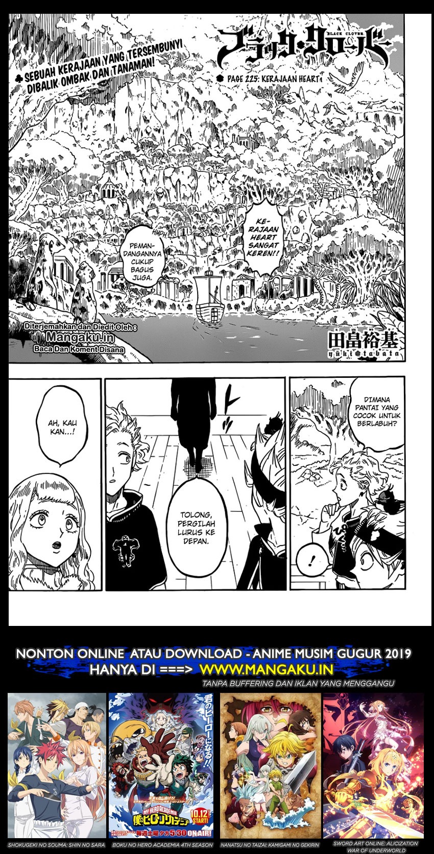 Read Black Clover id Manga Online