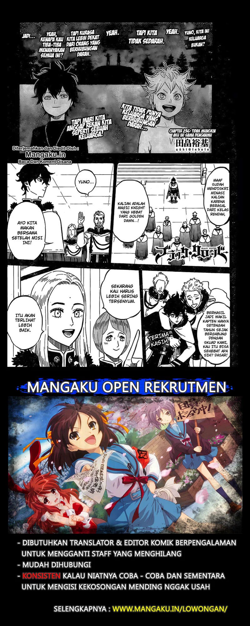 Read Black Clover id Manga Online