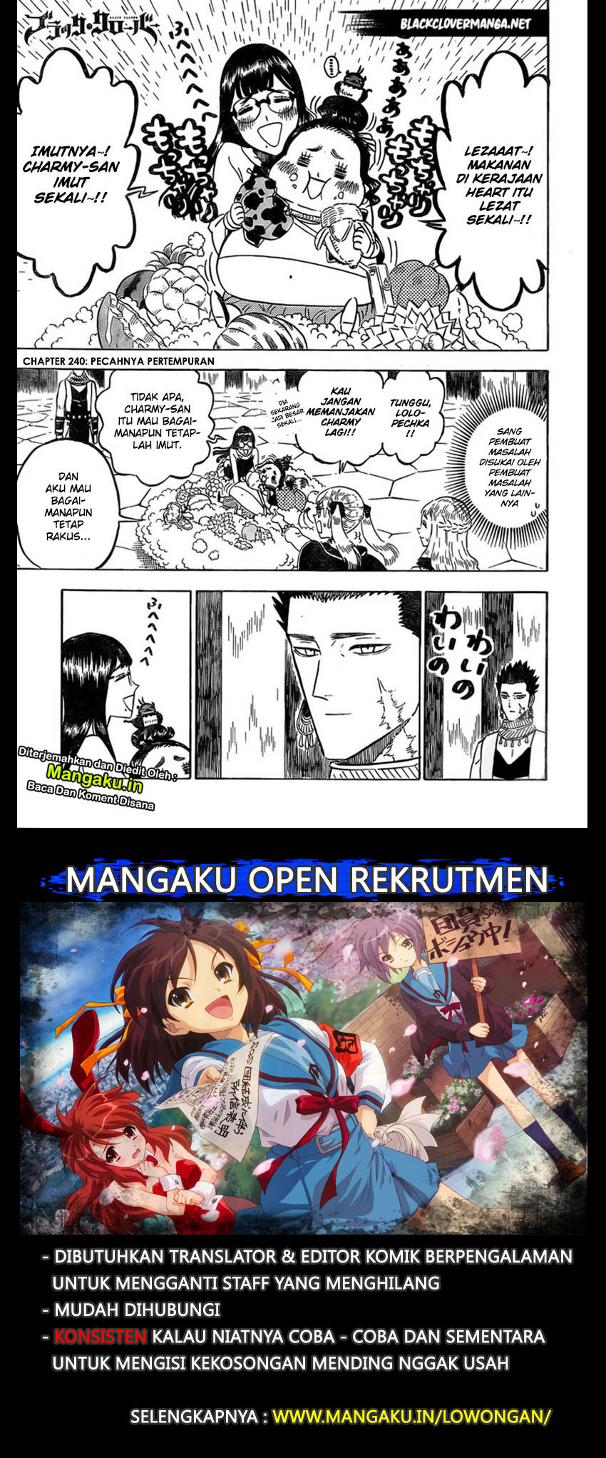 Read Black Clover id Manga Online