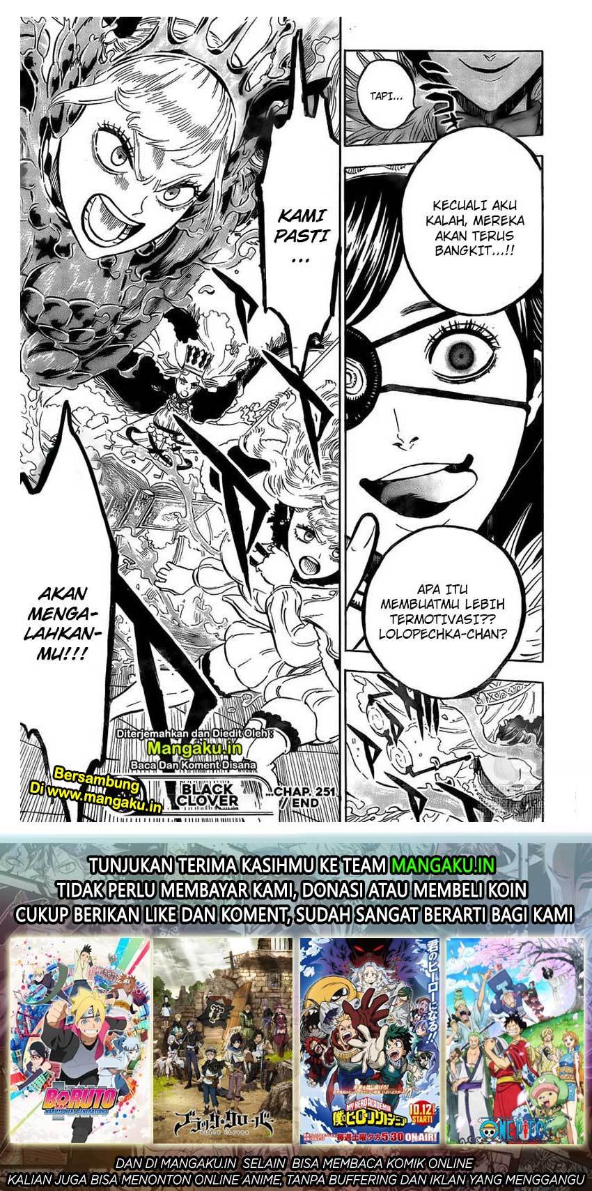 Read Black Clover id Manga Online