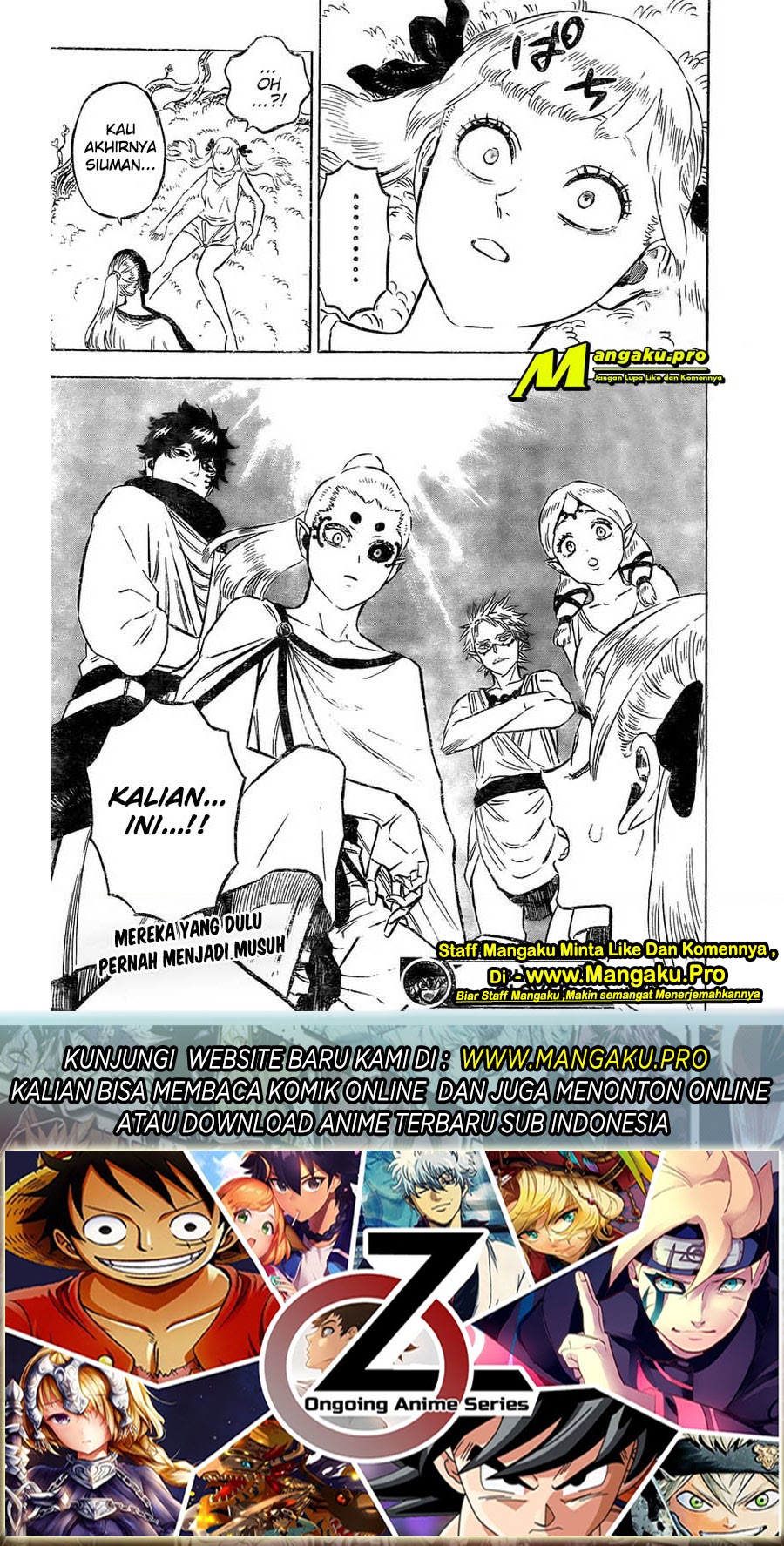 Read Black Clover id Manga Online