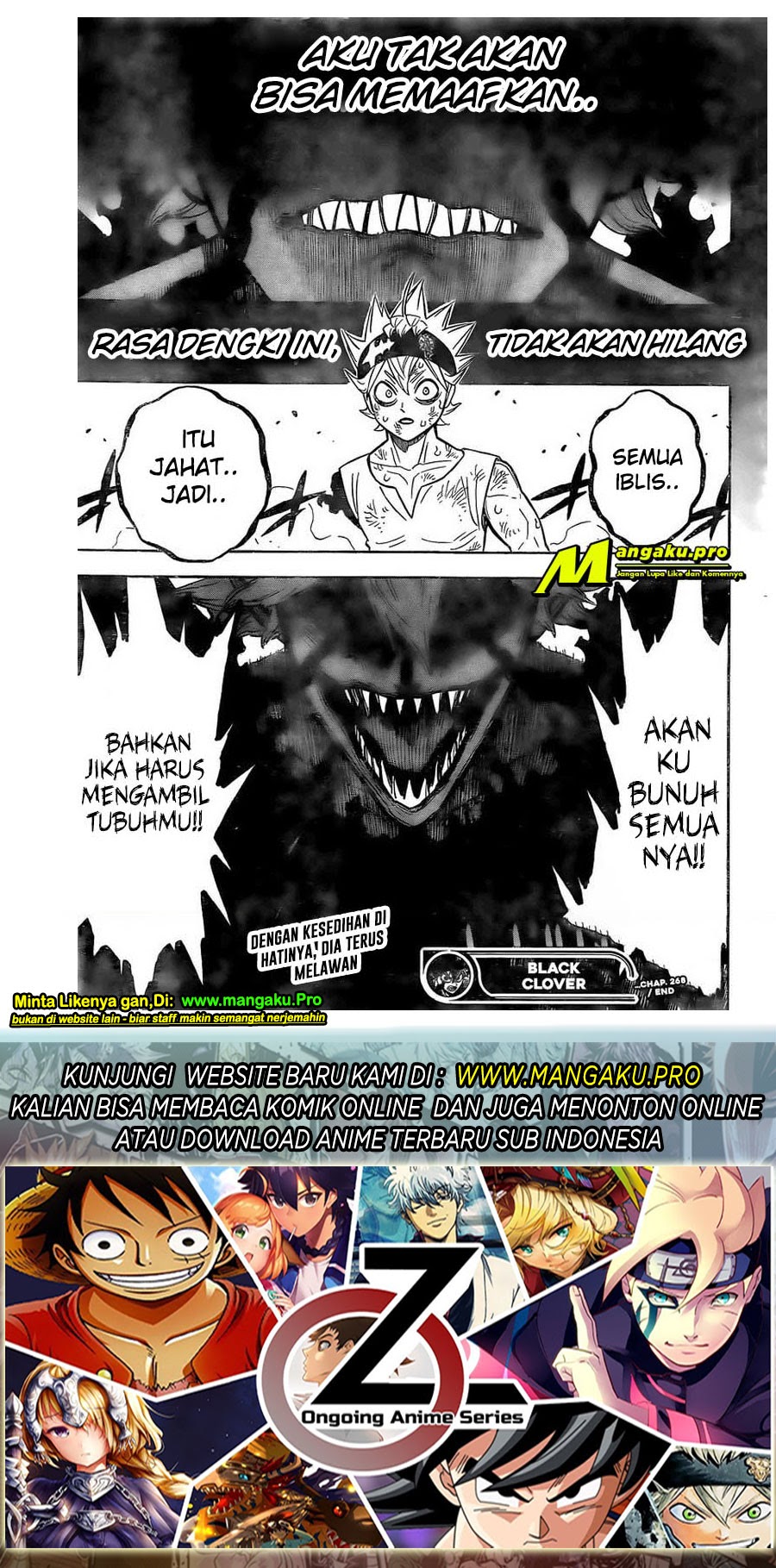 Read Black Clover id Manga Online