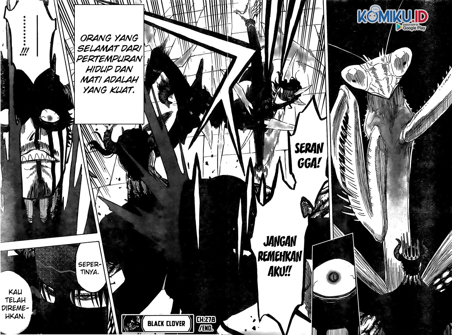 Read Black Clover id Manga Online