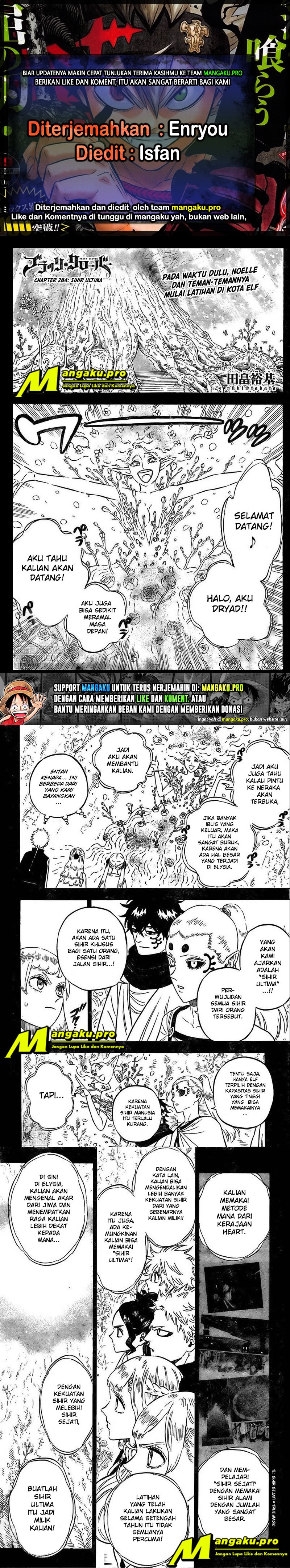 Read Black Clover id Manga Online