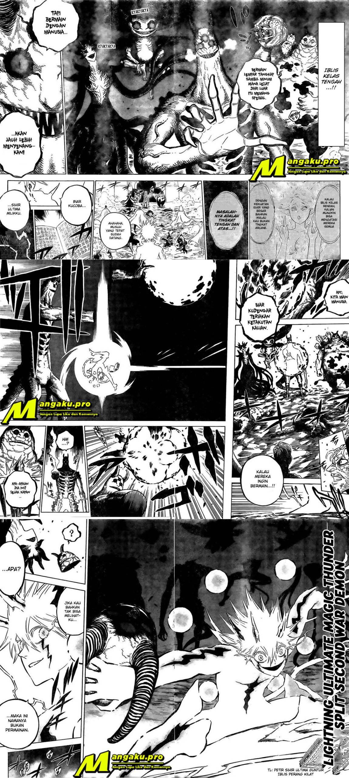Read Black Clover id Manga Online