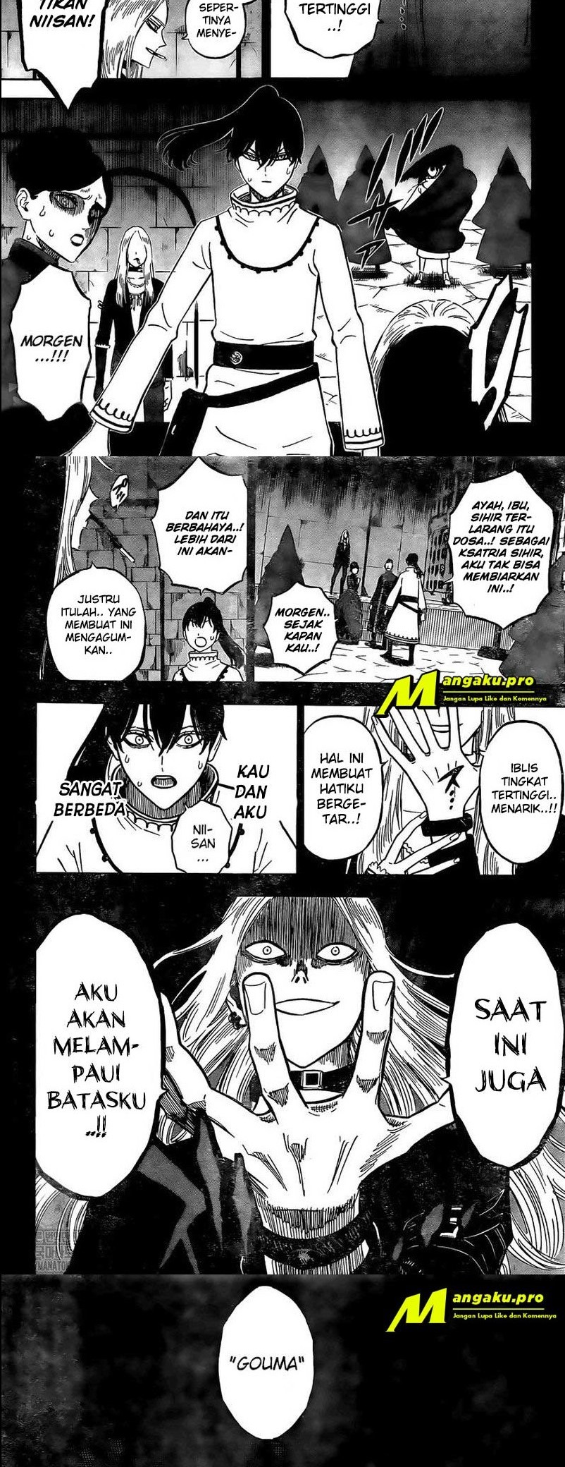 Read Black Clover id Manga Online