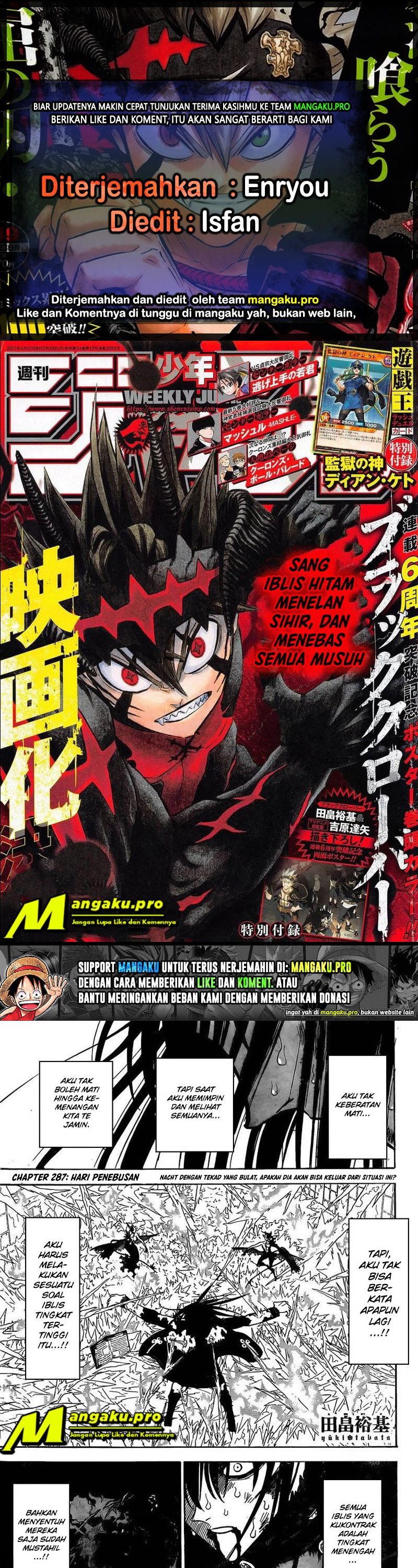 Read Black Clover id Manga Online