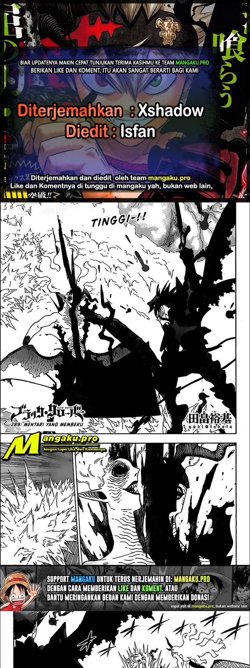 Read Black Clover id Manga Online