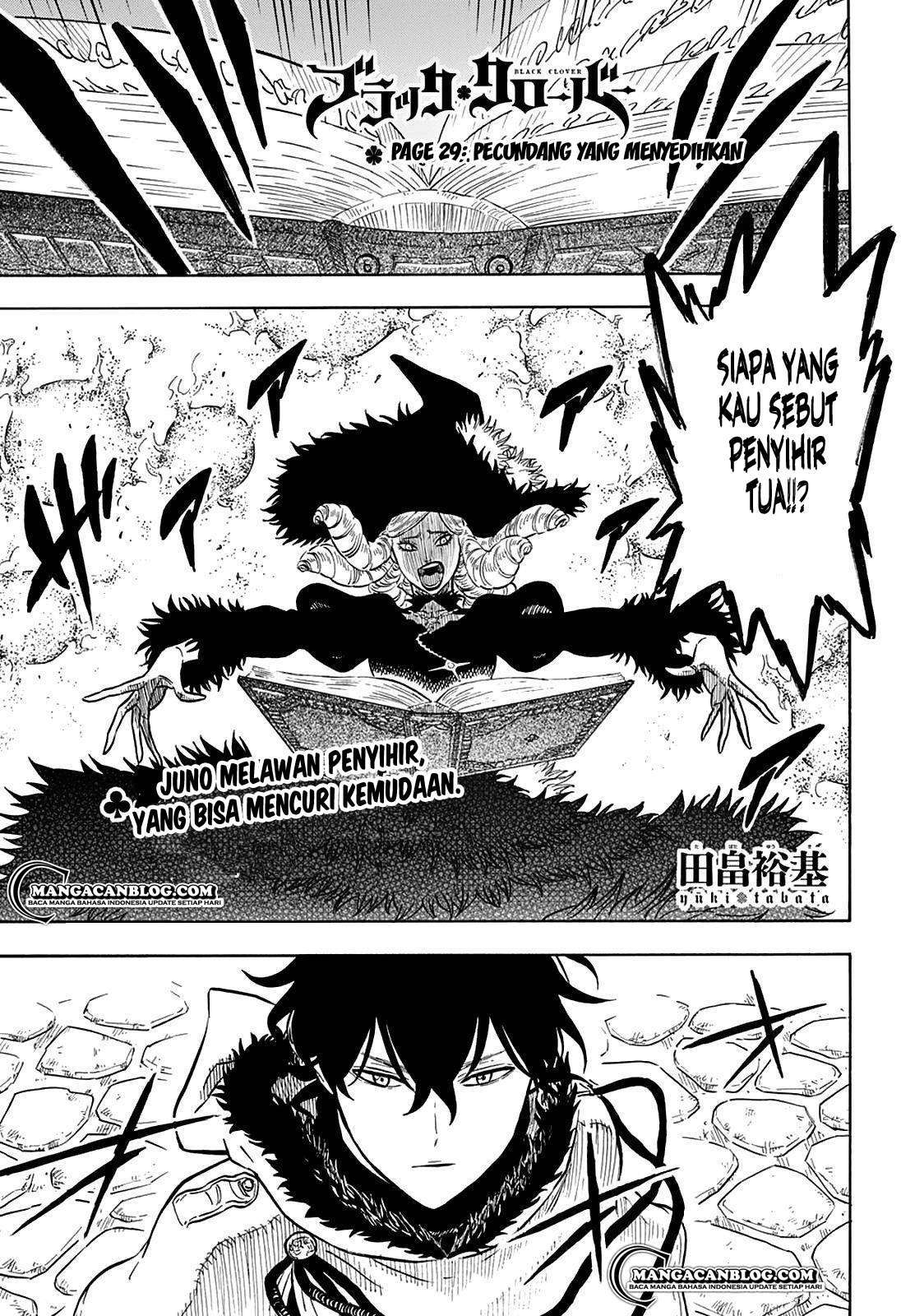 Read Black Clover id Manga Online
