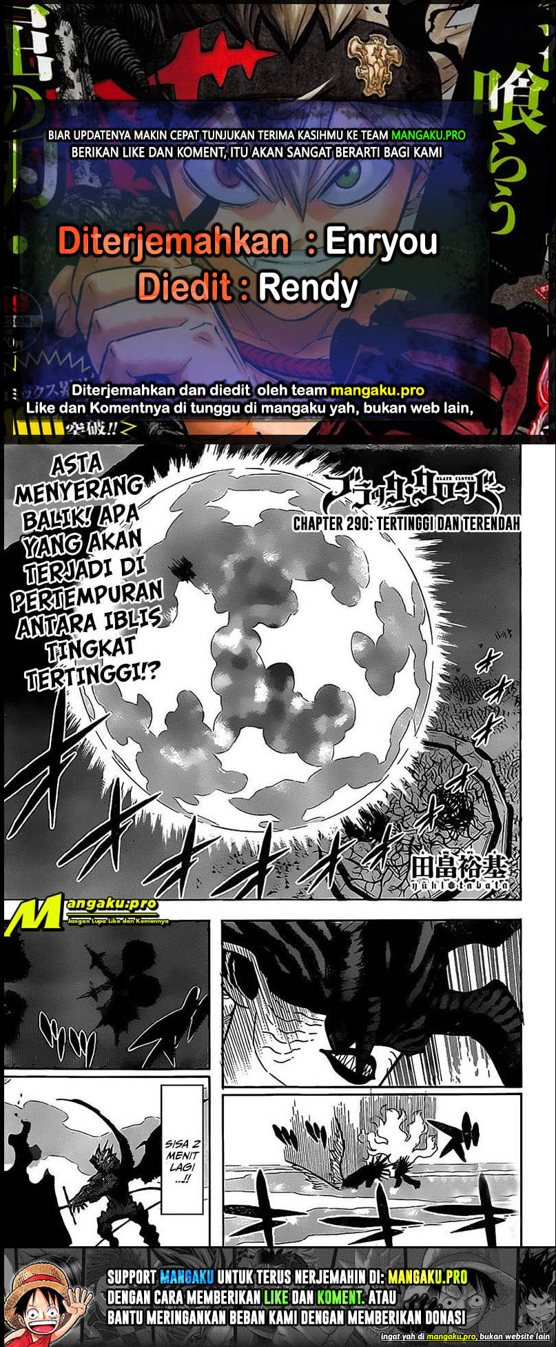 Read Black Clover id Manga Online