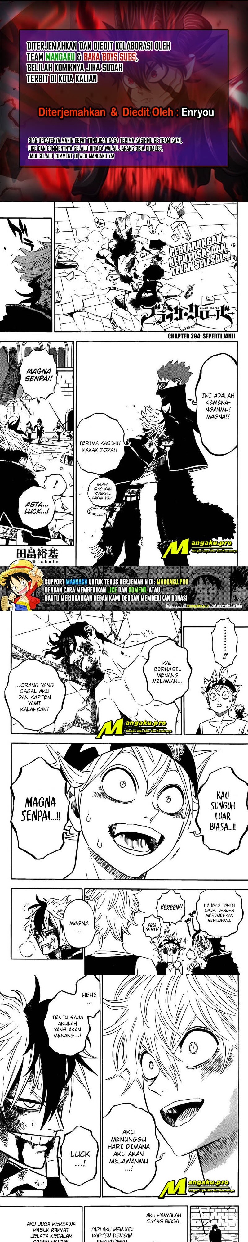 Read Black Clover id Manga Online