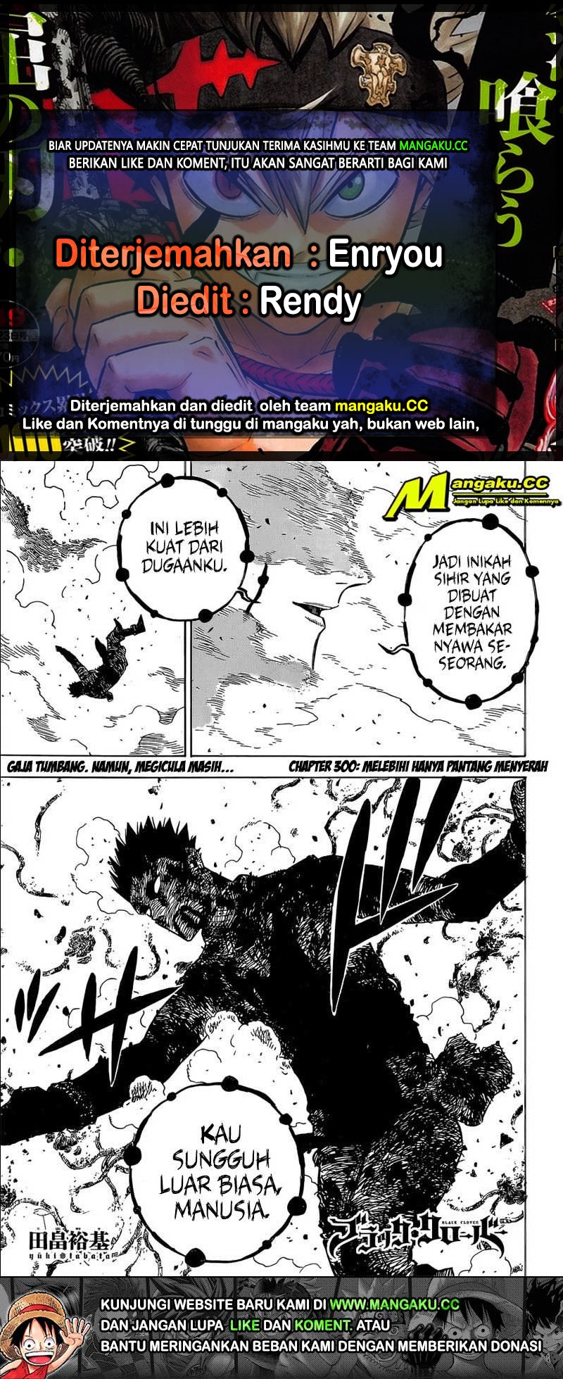 Read Black Clover id Manga Online