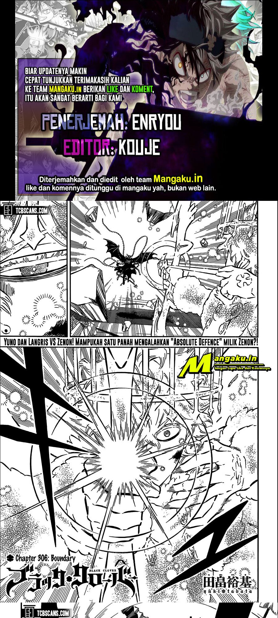 Read Black Clover id Manga Online