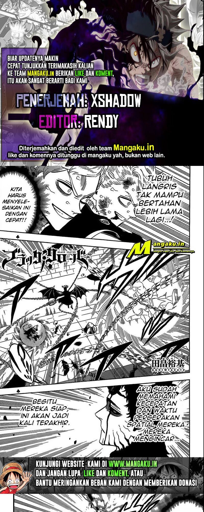 Read Black Clover id Manga Online