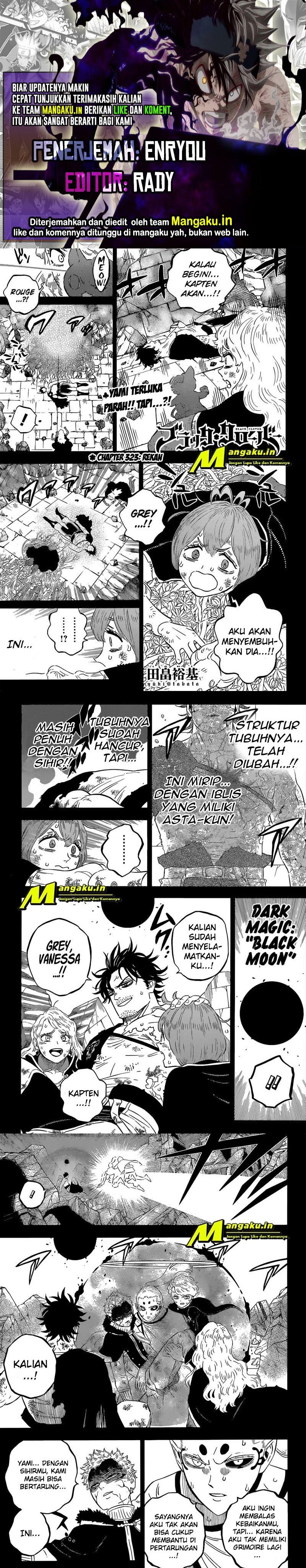 Read Black Clover id Manga Online