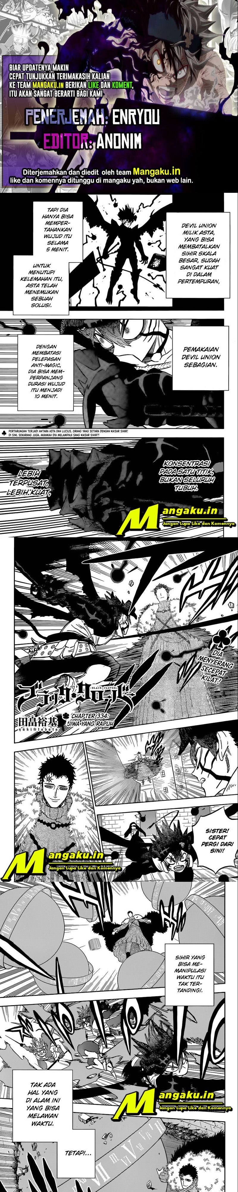 Read Black Clover id Manga Online