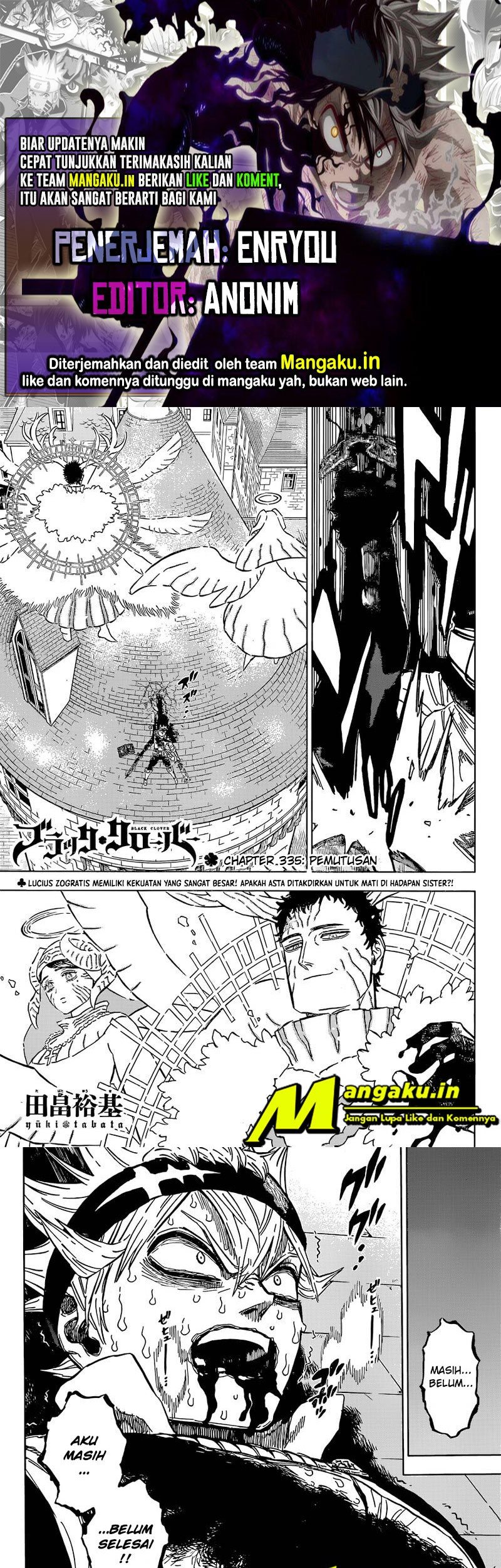 Read Black Clover id Manga Online