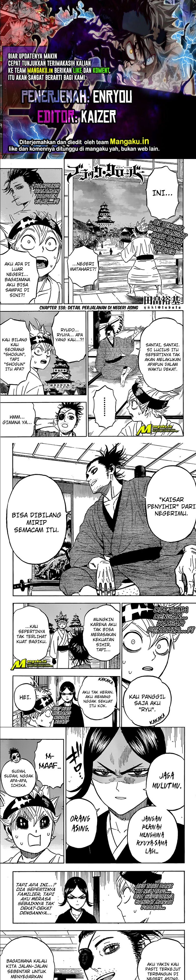 Read Black Clover id Manga Online