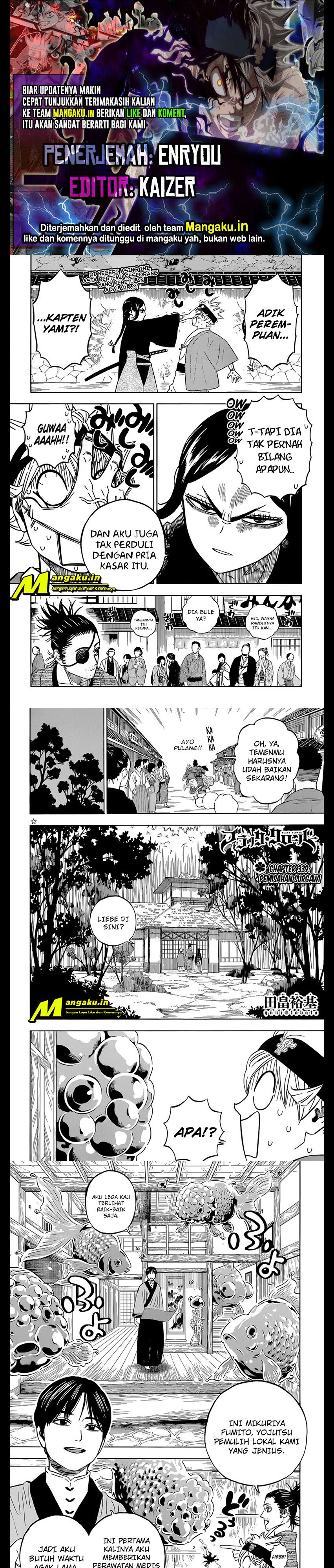 Read Black Clover id Manga Online