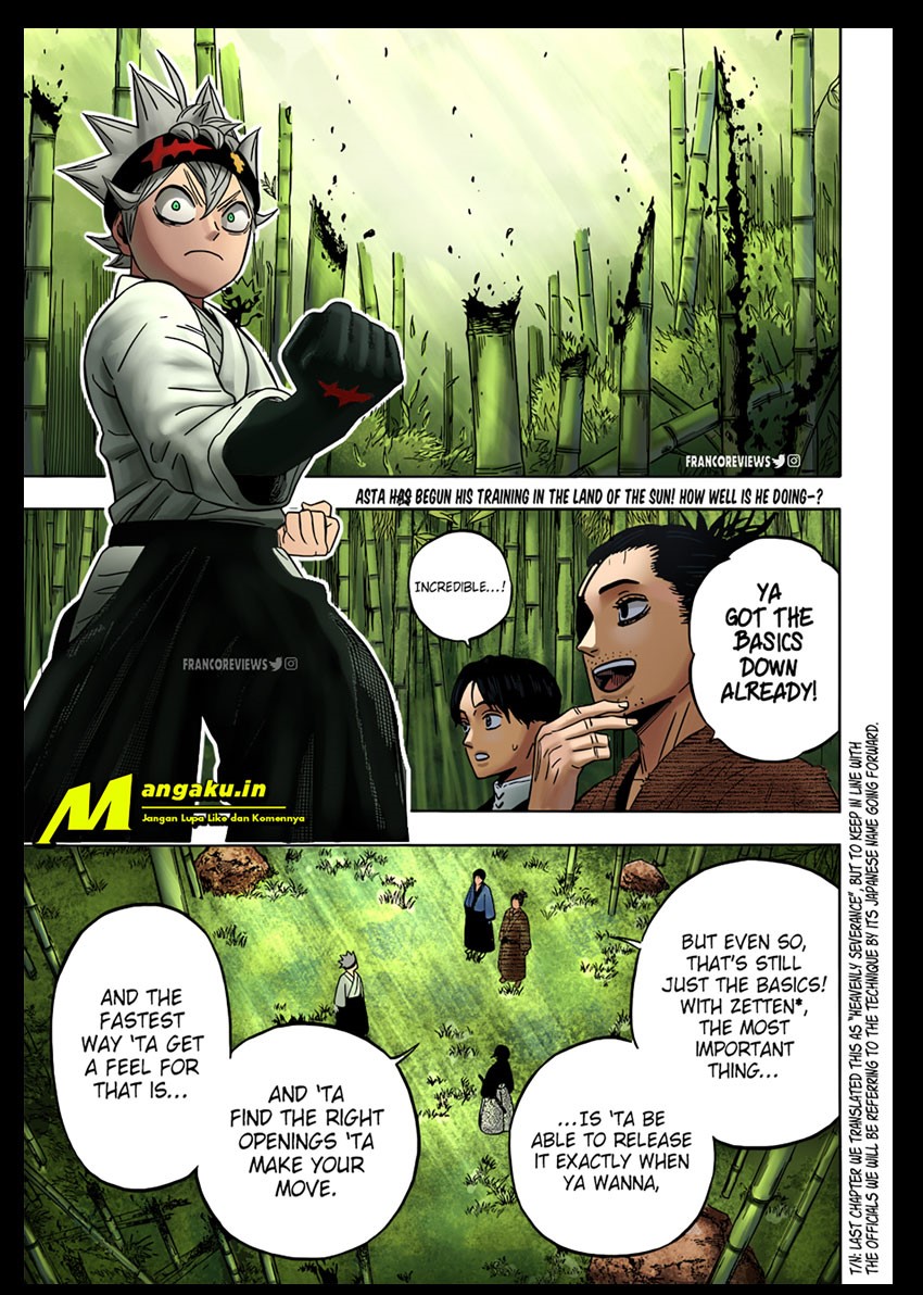 Read Black Clover id Manga Online