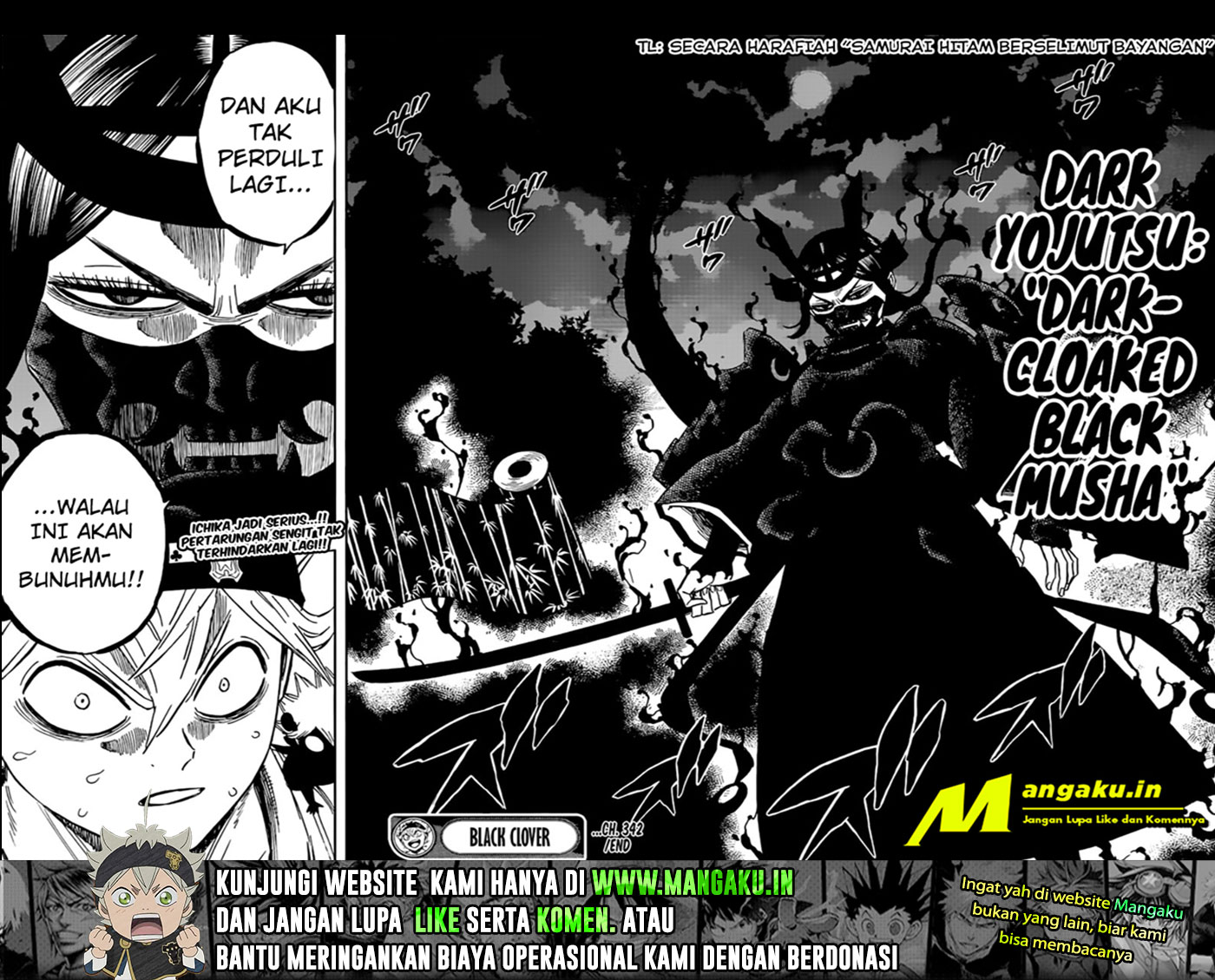 Read Black Clover id Manga Online