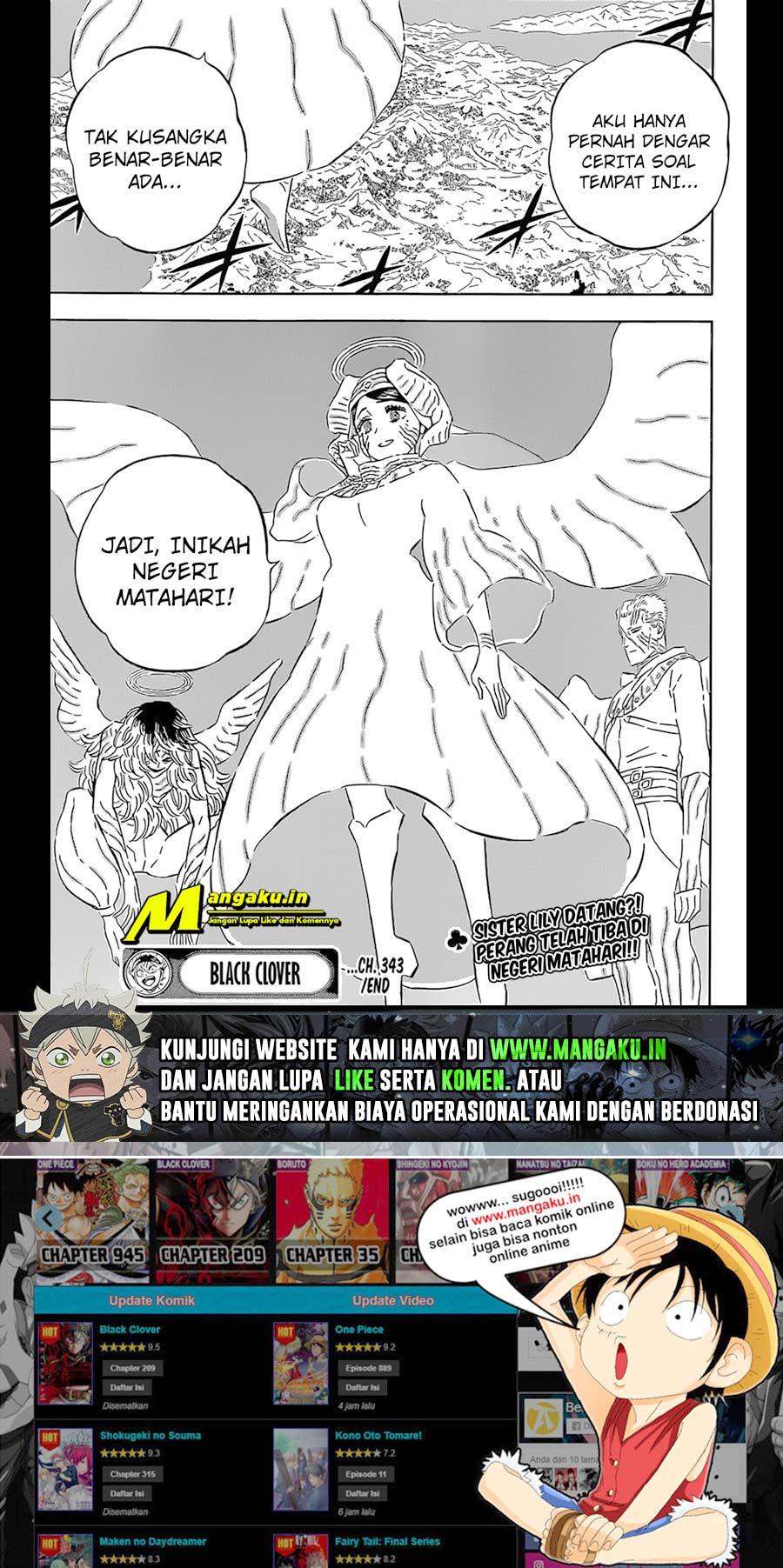 Read Black Clover id Manga Online