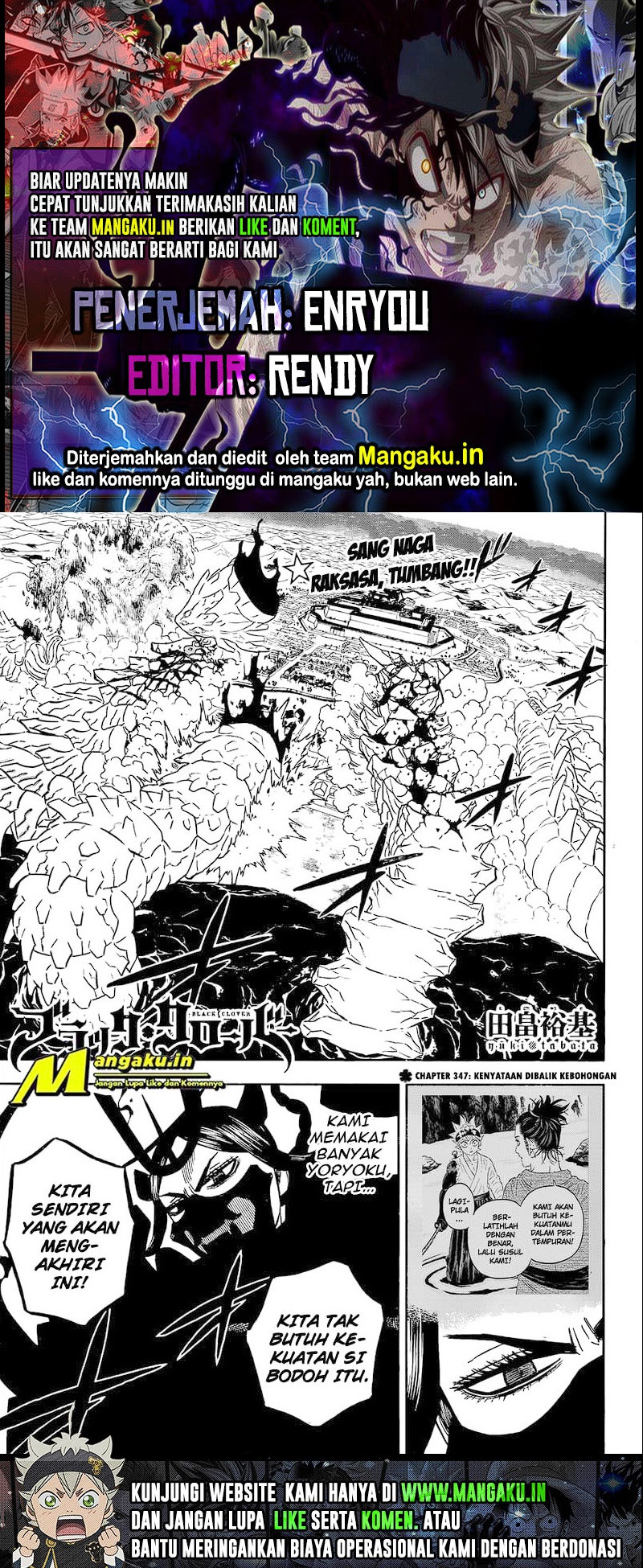 Read Black Clover id Manga Online