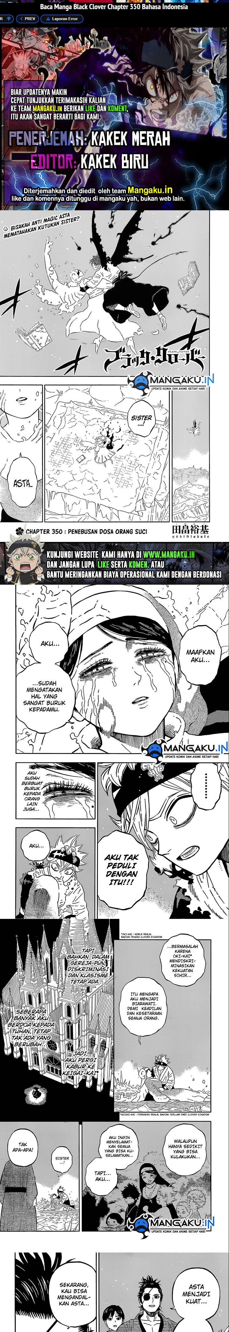 Read Black Clover id Manga Online