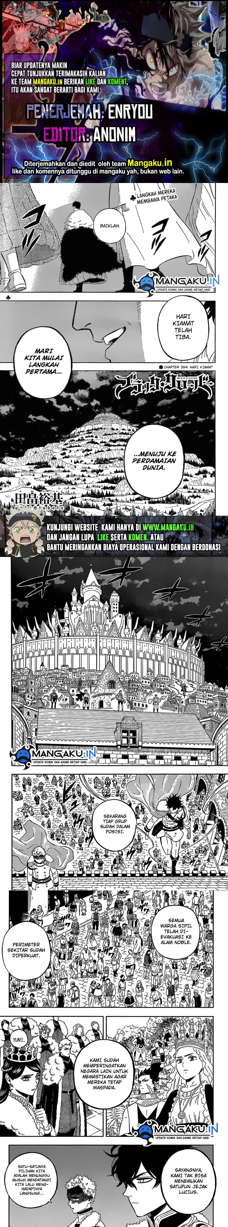 Read Black Clover id Manga Online