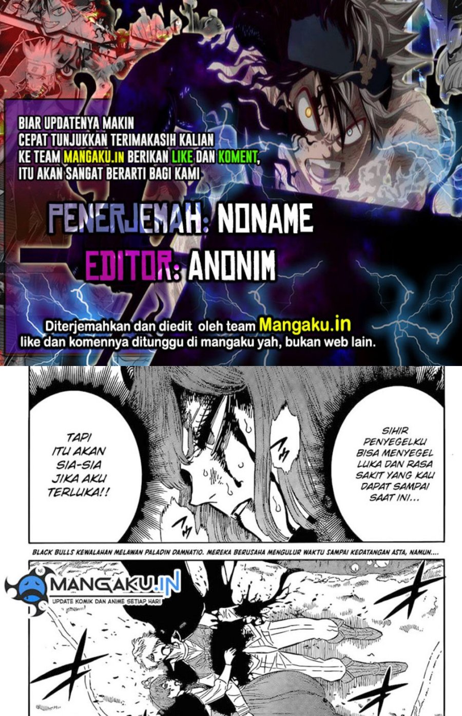 Read Black Clover id Manga Online