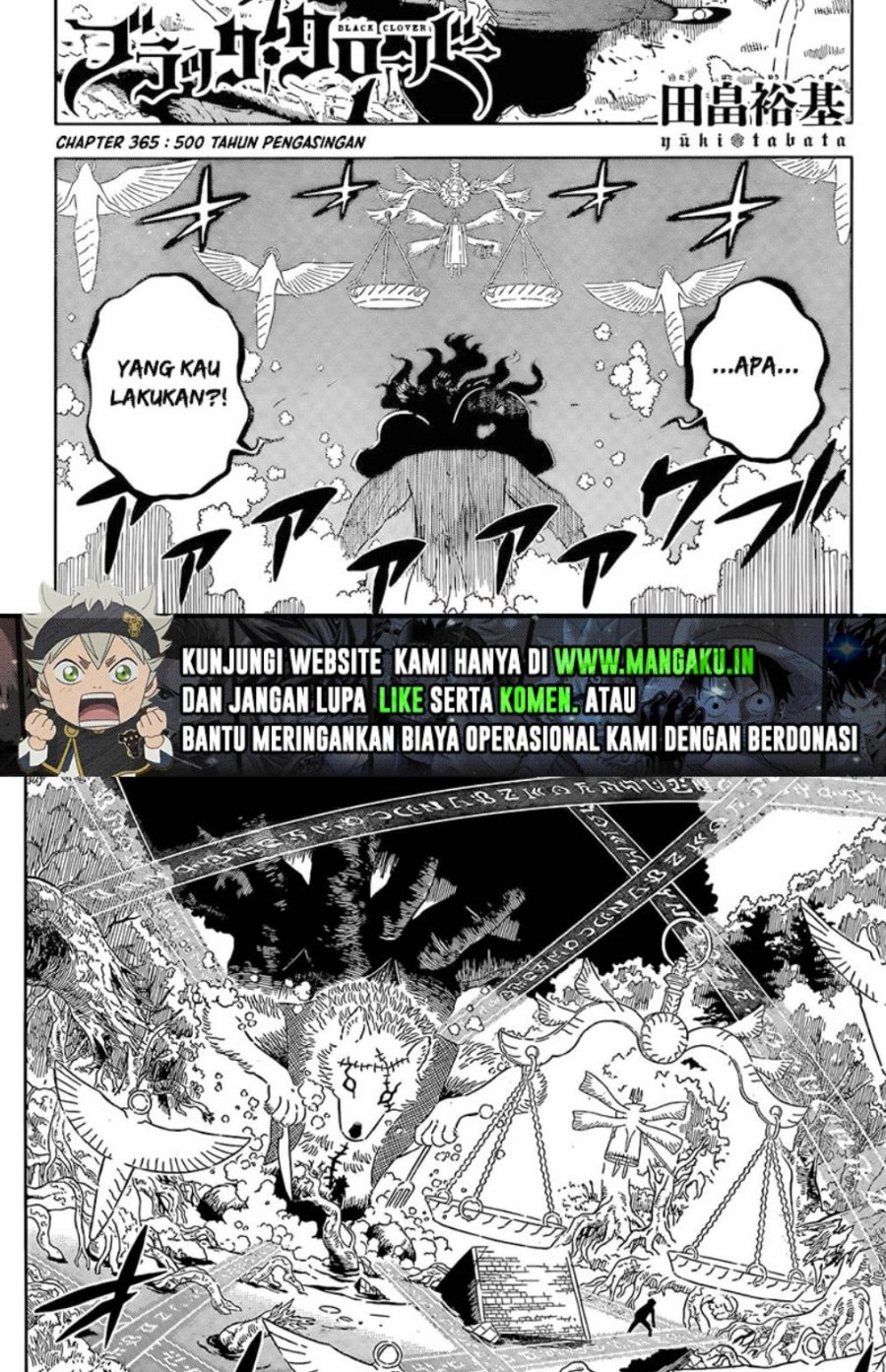 Read Black Clover id Manga Online