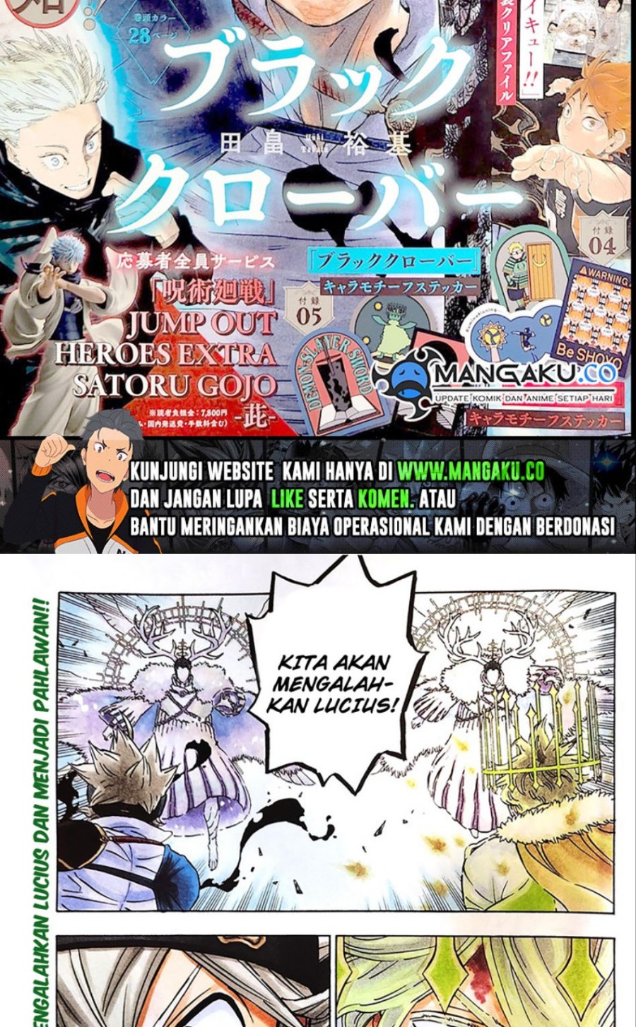 Read Black Clover id Manga Online