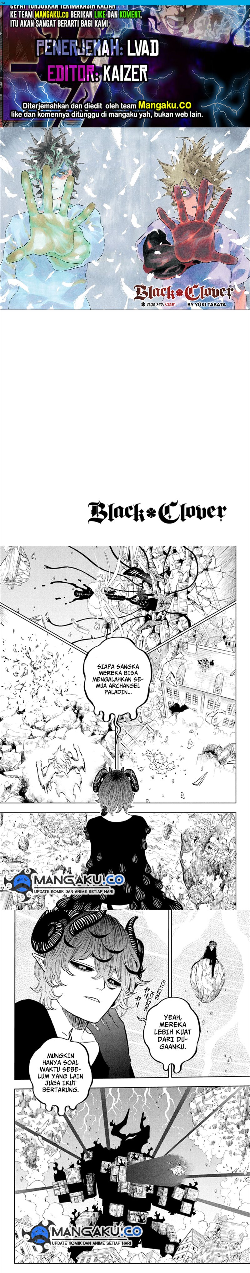 Read Black Clover id Manga Online