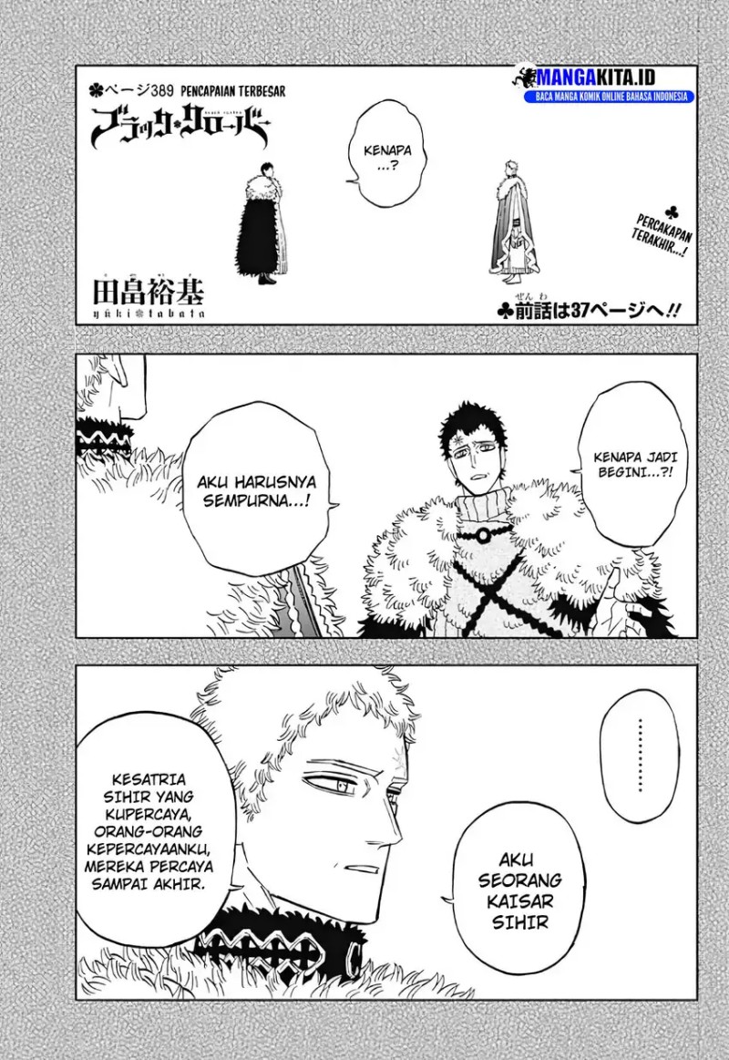 Read Black Clover id Manga Online
