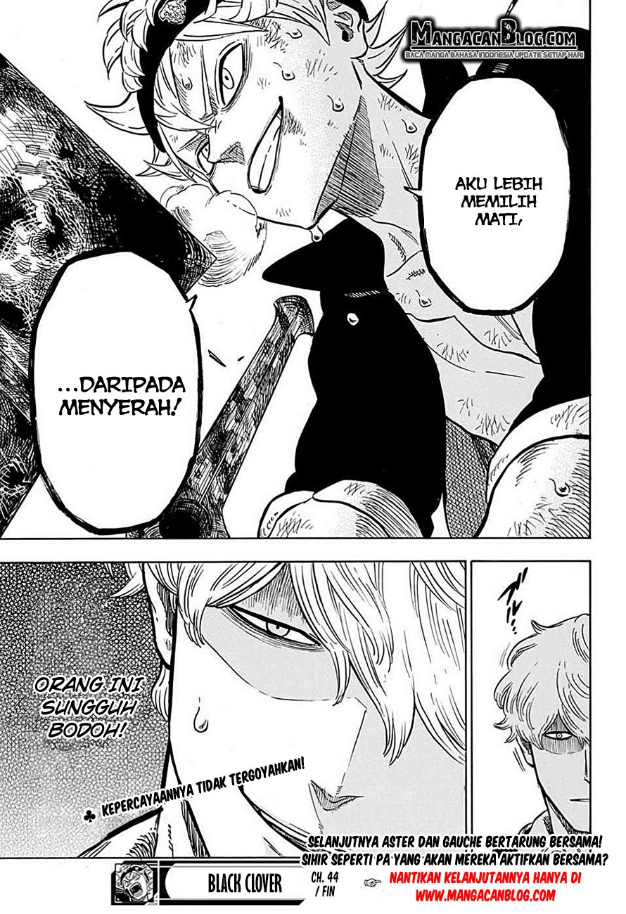 Read Black Clover id Manga Online